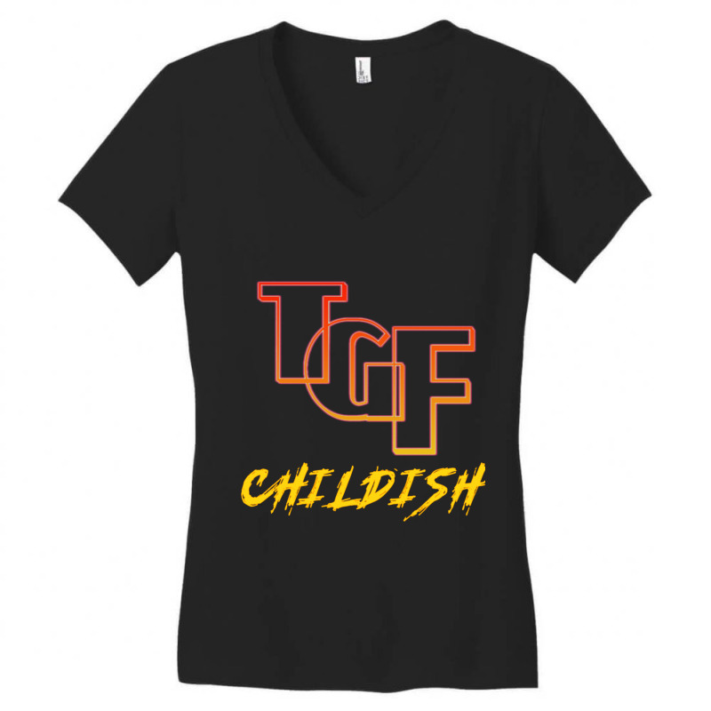 Tgf Bro Merch , Childish Jay Women's V-Neck T-Shirt by cm-arts | Artistshot