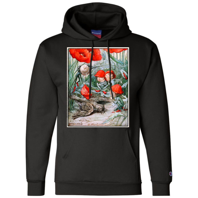 Vintage Fantasy Illustration. C1913 Champion Hoodie | Artistshot