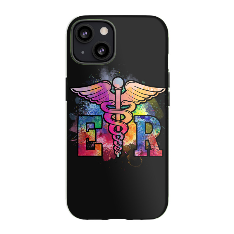 Er Nurse Illustration Design Emergency Nurses Day Iphone 13 Case | Artistshot