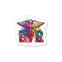 Er Nurse Illustration Design Emergency Nurses Day Sticker | Artistshot