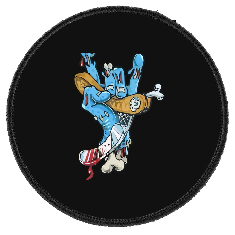 Hand Zombie Round Patch | Artistshot