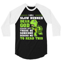 I'm A Slow Runner Turtle Marathon Running Run 3/4 Sleeve Shirt | Artistshot