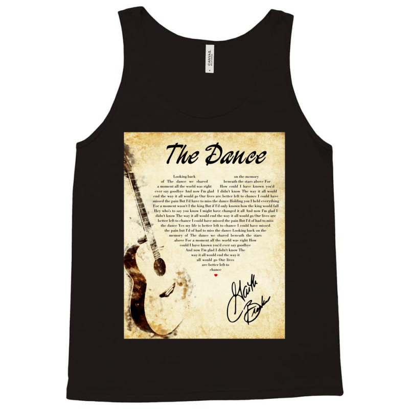 The Dance Looking Back On The Memory Of The Dance We Shared Pop Art Ca Tank Top | Artistshot