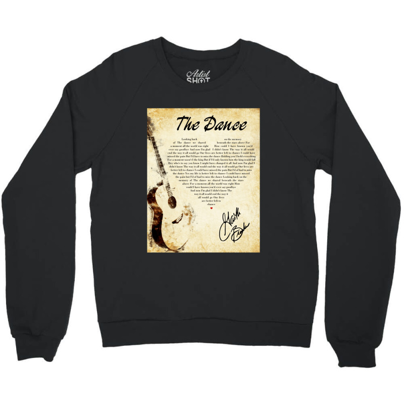 The Dance Looking Back On The Memory Of The Dance We Shared Pop Art Ca Crewneck Sweatshirt | Artistshot