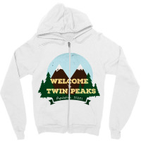 Welcome To Twin Peaks Zipper Hoodie | Artistshot