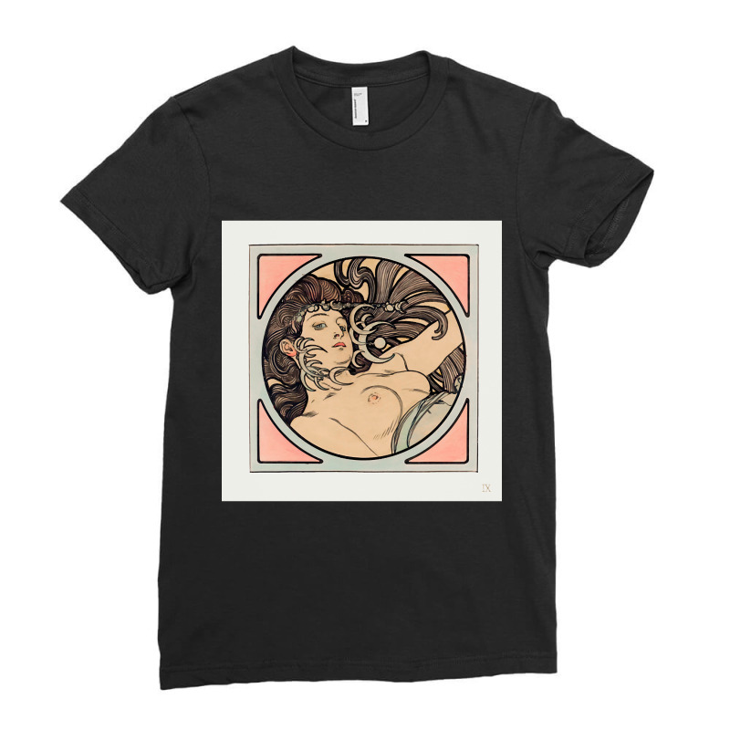 Vintage Female Ladies Fitted T-Shirt by Kenlapnek62 | Artistshot