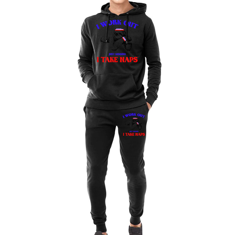 I Work Out Just Kidding I Take Naps Sloth Lazy Hoodie & Jogger set by StaceyKerry | Artistshot