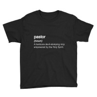 Pastor A Devil-stomping Ninja Empowered By The Holy Spirit Youth Tee | Artistshot