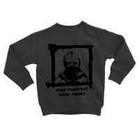 Even Monsters Wear Masks - Jason Toddler Sweatshirt | Artistshot