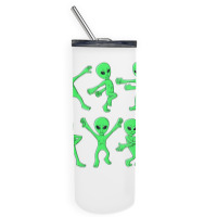 Dancing Aliens Dance Challenge Boys Girls Kids Halloween Skinny Tumbler | Artistshot