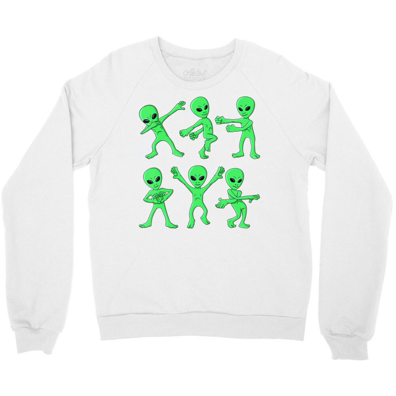 Dancing Aliens Dance Challenge Boys Girls Kids Halloween Crewneck Sweatshirt by shirondataylornmc | Artistshot