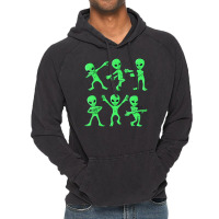 Dancing Aliens Dance Challenge Boys Girls Kids Halloween Vintage Hoodie | Artistshot