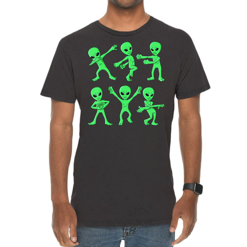 Dancing Aliens Dance Challenge Boys Girls Kids Halloween Vintage T-Shirt by shirondataylornmc | Artistshot