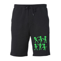 Dancing Aliens Dance Challenge Boys Girls Kids Halloween Fleece Short | Artistshot