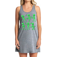 Dancing Aliens Dance Challenge Boys Girls Kids Halloween Tank Dress | Artistshot