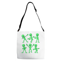 Dancing Aliens Dance Challenge Boys Girls Kids Halloween Adjustable Strap Totes | Artistshot