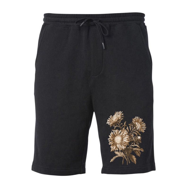 Vintage Flowers (2) Fleece Short | Artistshot