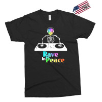 Rave In Peace Alien And Skeleton Trippy Rave Exclusive T-shirt | Artistshot