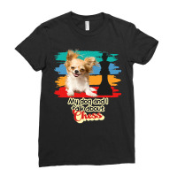 My Dog And I Talk About Chess Ladies Fitted T-shirt | Artistshot