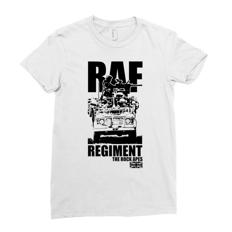 Raf Regiment Premium T Shirt Ladies Fitted T-Shirt by cm-arts | Artistshot