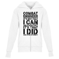 Combat Engineer Appreciation Combat Engineering T Shirt Youth Zipper Hoodie | Artistshot