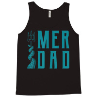 Mens Merdad Trident Mermaid Dad Tank Top | Artistshot