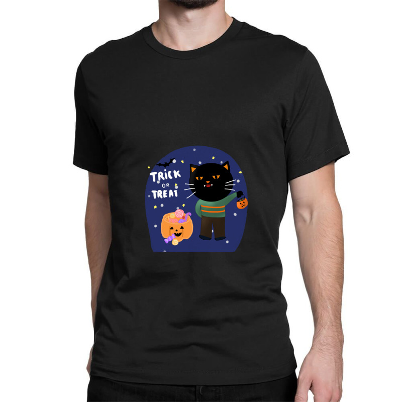 Trick Or Treat Classic T-shirt by CharlesGrooms | Artistshot