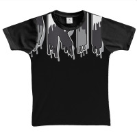 Drip Dripping Black Canvas 4s Matching T Shirt Graphic Youth T-shirt | Artistshot