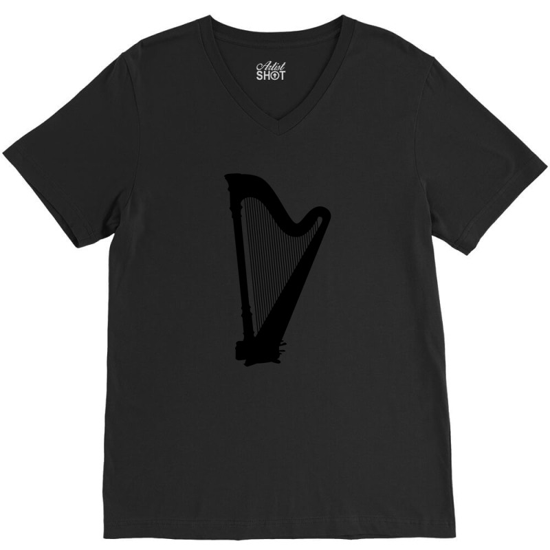 Harp - Harpist V-neck Tee | Artistshot