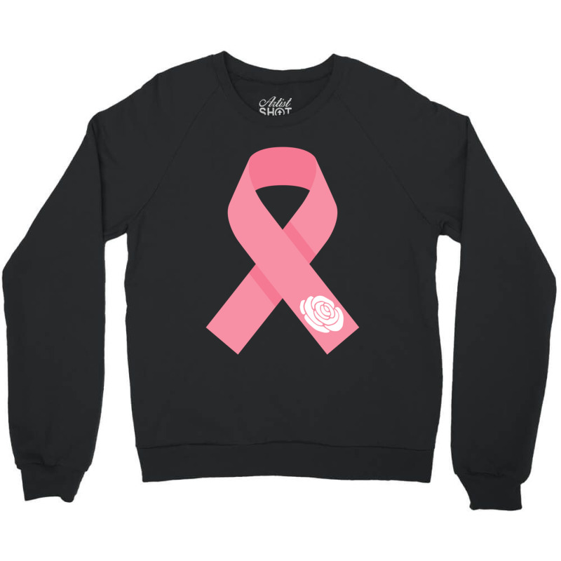 Kulay Rosas Ang Bukas Kay Leni Pink Ribbon Crewneck Sweatshirt by cm-arts | Artistshot