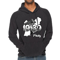 Philadelphia Silhouette With Zip Code 19139 And Liberty Bell Tank Top Vintage Hoodie | Artistshot