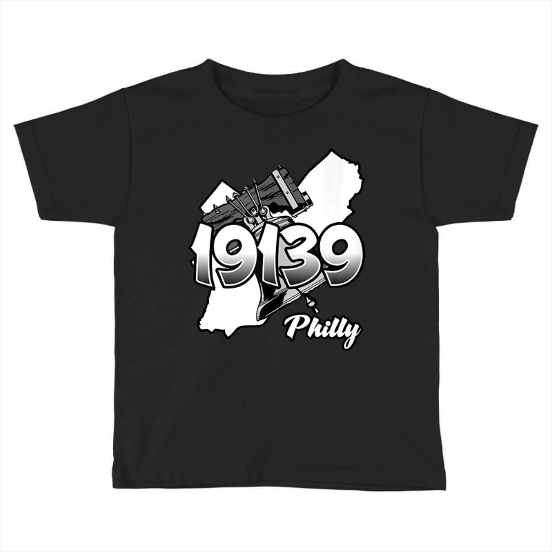 Philadelphia Silhouette With Zip Code 19139 And Liberty Bell Tank Top Toddler T-shirt | Artistshot