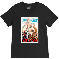 Vintage French Theatre Poster. 1892. V-neck Tee | Artistshot