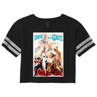 Vintage French Theatre Poster. 1892. Scorecard Crop Tee | Artistshot