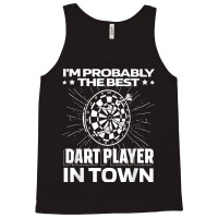 Funny Darts   Dartboard Arrow Darting T Shirt Tank Top | Artistshot