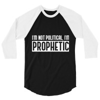 Prophetic (white) 3/4 Sleeve Shirt | Artistshot