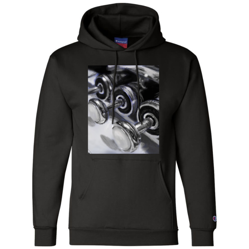 Trumpet Digital Painting Champion Hoodie | Artistshot