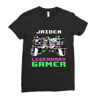 Jaiden Legendary Gamer Personalized Ladies Fitted T-shirt | Artistshot