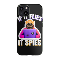 If It Flies It Spies Conspiracy Theory Bird Surveillance Iphone 13 Case | Artistshot