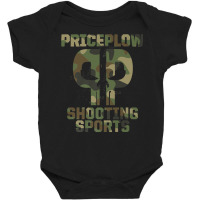 Priceplow Shooting Sports Camo Shirt (front Only) Premium T Shirt Baby Bodysuit | Artistshot