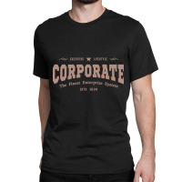 Vintage Global Corporate Career Typography Classic T-shirt | Artistshot