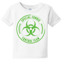 Biological Hazard For Special Zombie Survival Response Team Long Sleev Baby Tee | Artistshot