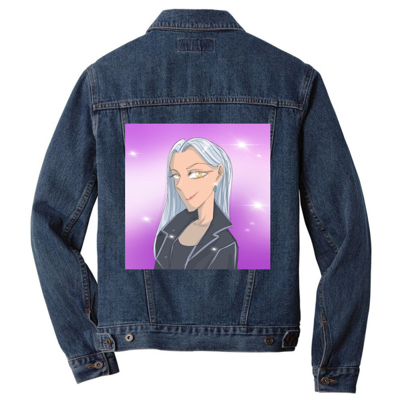 Anime Girl-ha2na Men Denim Jacket | Artistshot