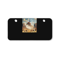 Cowboy Tears Bicycle License Plate | Artistshot