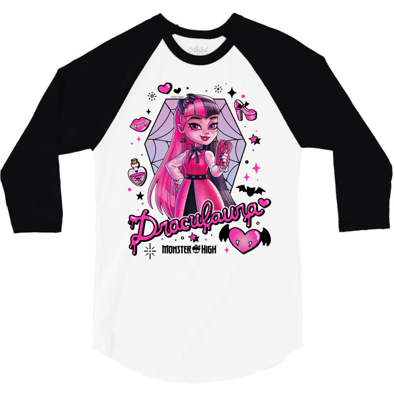 Kids Monster High   Draculara Premium T Shirt 3/4 Sleeve Shirt by cm-arts | Artistshot