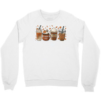 Halloween Coffee Pumpkin Latte Spice Coffee Love Fall Season T Shirt Crewneck Sweatshirt | Artistshot