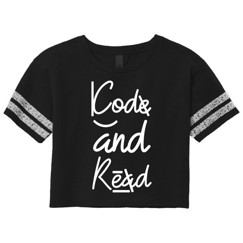 Code And Read Dyslexia Learning Disability Dyslexic Scorecard Crop Tee by cm-arts | Artistshot