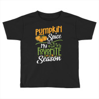 Womens Pumpkin Pie Spice Autumn Spring Fall Season Men & Women V Neck Toddler T-shirt | Artistshot