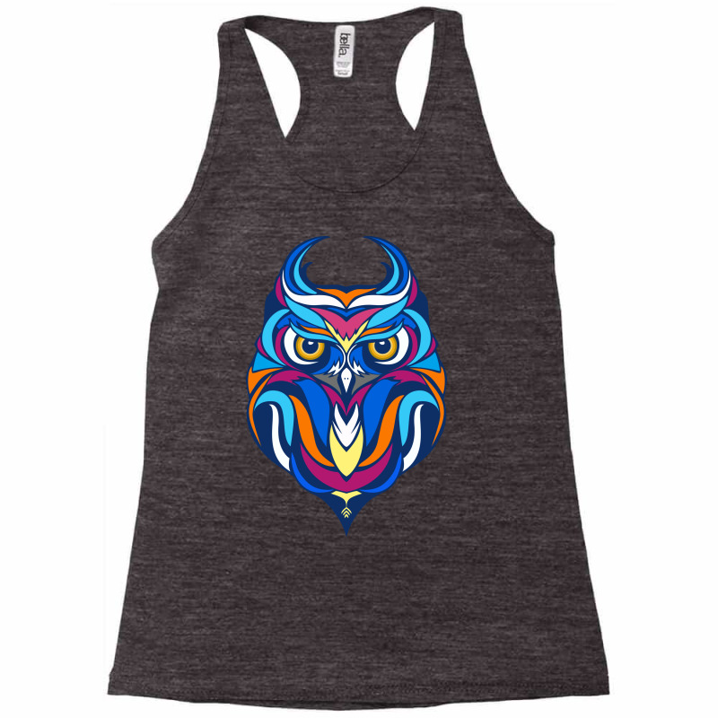 Owl Racerback Tank by rchikudo | Artistshot