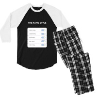 The Kame Style Gift Men's 3/4 Sleeve Pajama Set | Artistshot